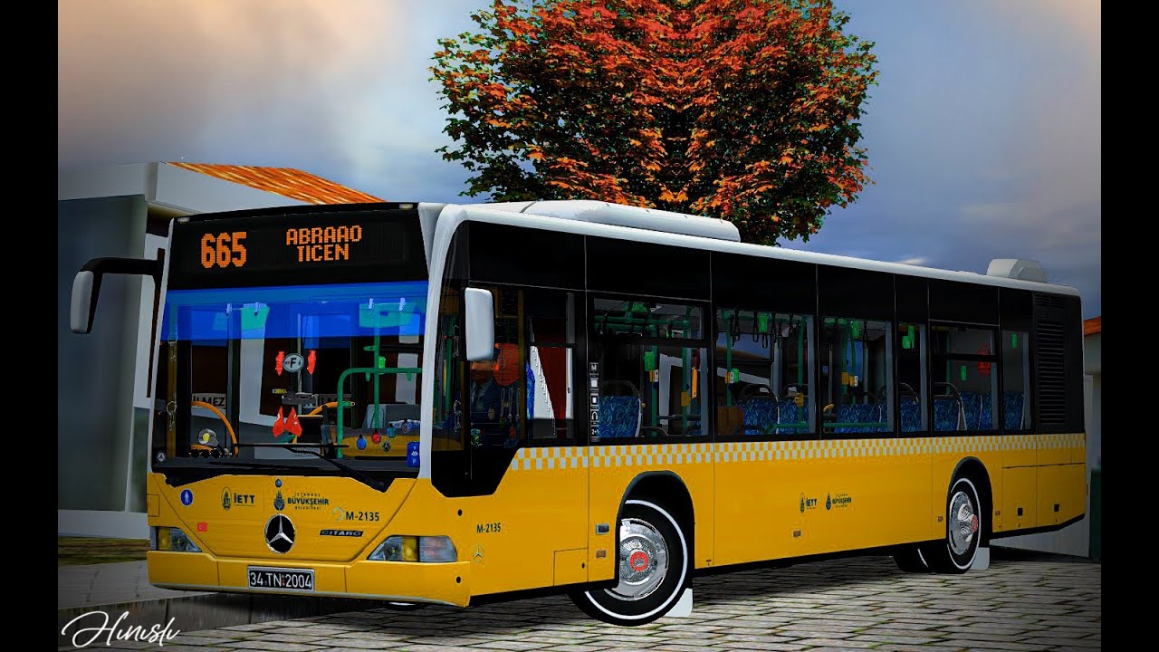 OMSİ 2 // CITARO M-2135 MODİFİYELİ // FLORİPA FİCTİCİO 665 HATTI 