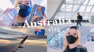 EP.25 🇦🇺 VLOG บินไปเรียนต่อออสเตรเลีย ✈️ ( บินคนเดียว ) เปลี่ยนเครื่อง10ชั่วโมง !!!! ตม.โหดมั๊ย?