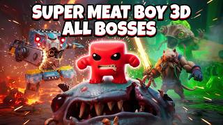Super Meat Boy 3D: All Boss Fights + Cutscenes - No Damage (4K 60FPS) screenshot 4