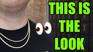 BEST chains to get this LOOK! (3MM FRANCO w/ 4MM ROPE)