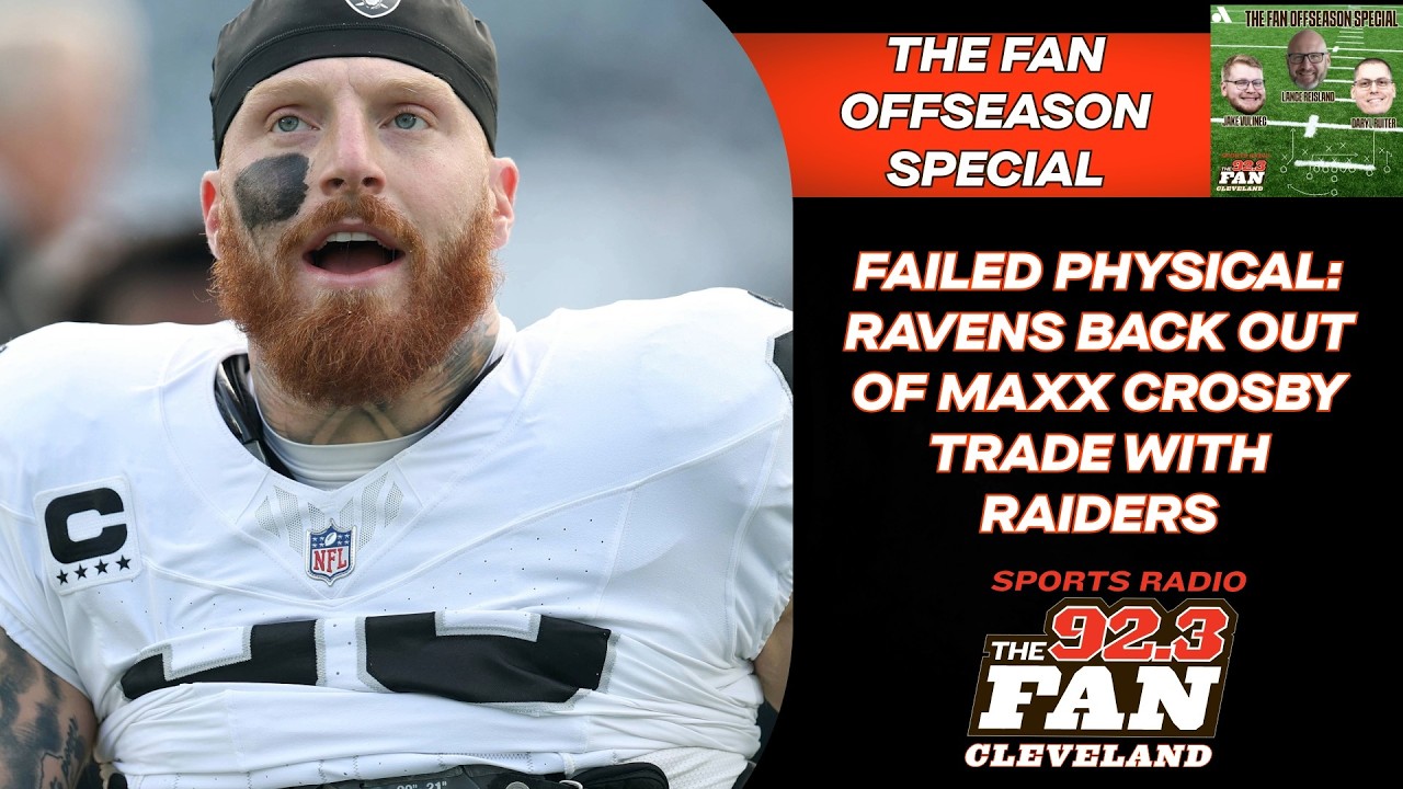 NFL BREAKING NEWS: Ravens back out of Maxx Crosby trade with Raiders following failed physical