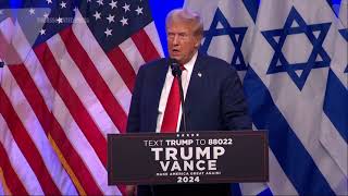 Tump Wants The Jewish Vote | Appears at Fundraiser in NJ