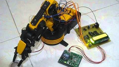 Wireless Hand Gesture Control Robot