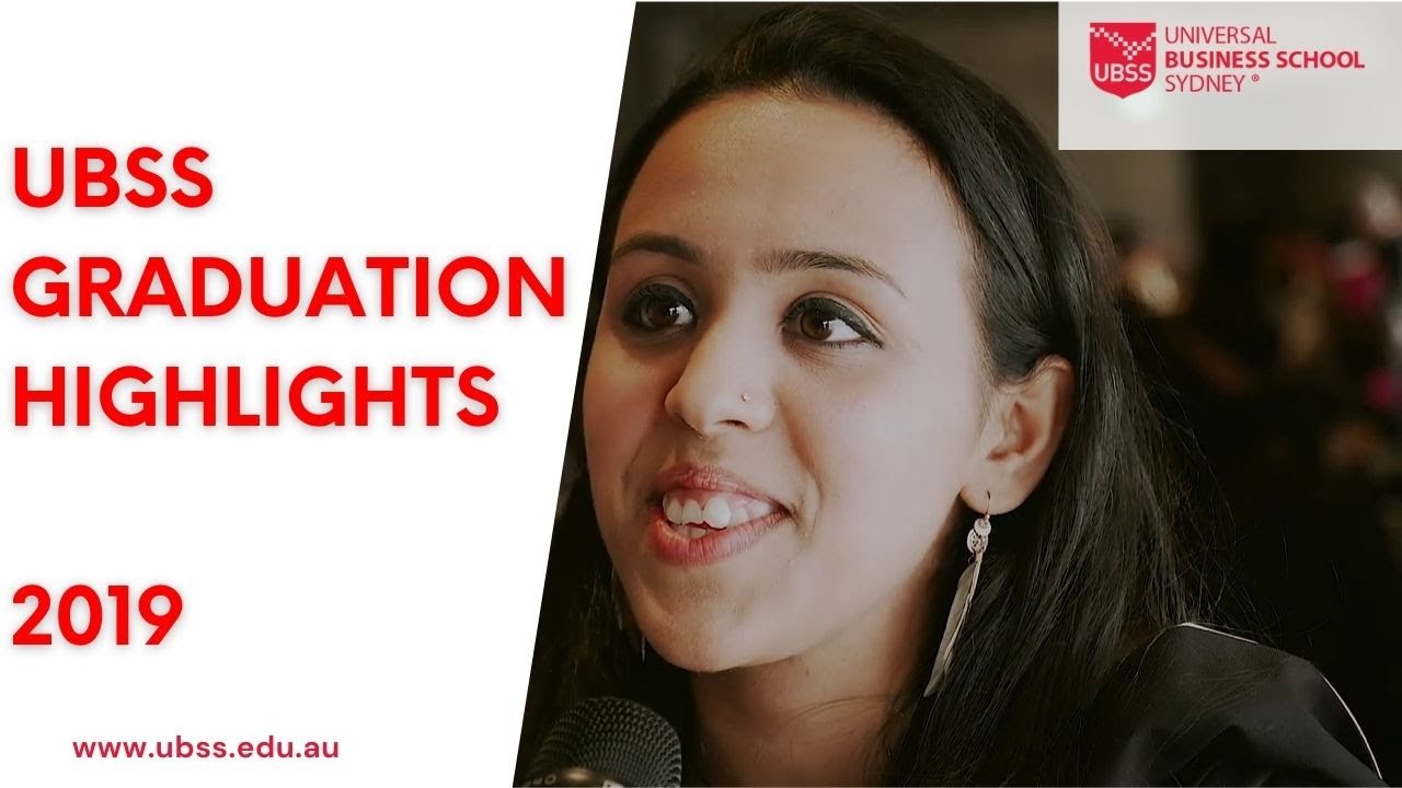 UBSS Graduation Highlights, Student Testimonials 2019 -Sydney Opera House