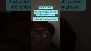 Kashmere from South Central Baddies on NowThatsTv becomes homeless and blames Isaiah Carr