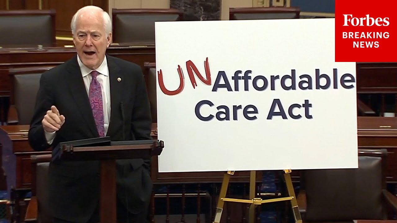 'Are We Living In A Utopia Where Healthcare Is Free Or Suddenly Affordable?': Cornyn Rips Obamacare