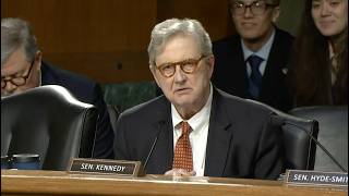 Kennedy questions Gen. Caine, Sec. Hegseth and Sec. Rollins on Strait of Hormuz tolls and farming