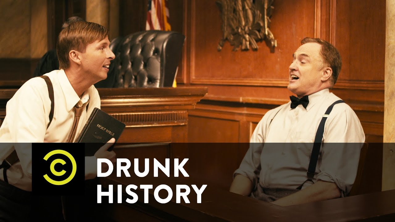 Drunk History - The Scopes Monkey Trial - YouTube