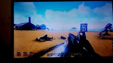 How to spawn rocket launcher and rifle in ark