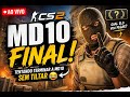 🔴 AO VIVO: Tentando terminar a MD10 sem tiltar 😂 | CS2