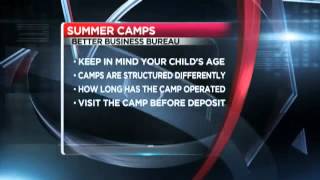 Better Business Bureau offers tips on finding summer camps