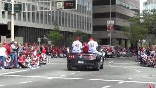 2012 Cincinnati Reds Opening Day Parade with Masset and Latos