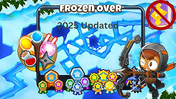 Frozen Over [Magic Monkeys Only] Guide | No Monkey Knowledge | BTD 6 (2025 Updated)