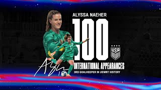 USWNT Milestone | Alyssa Naeher Earns 100th Cap
