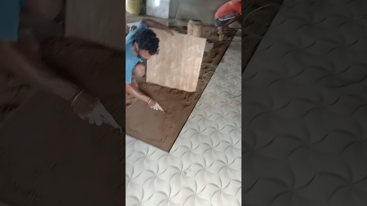 2x2 floor tiles setting 😍😍 