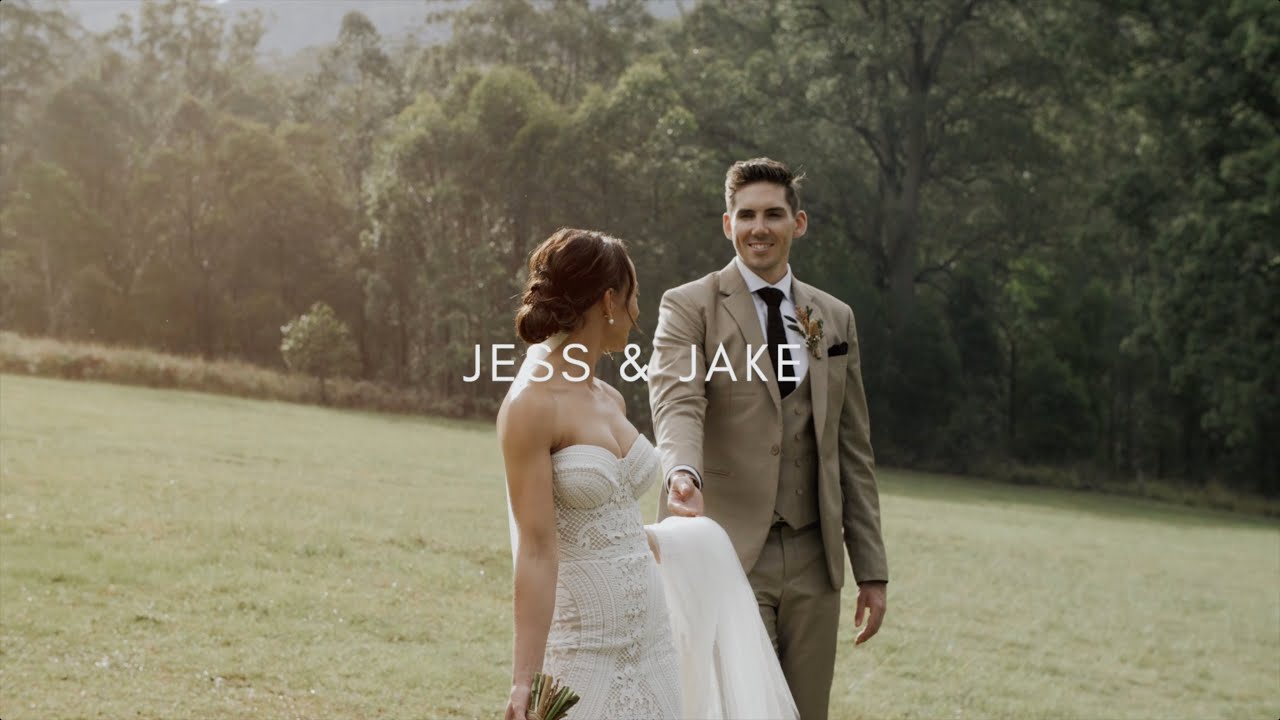 jess & jake | handcrafted highlights film | gold coast farm house wedding
