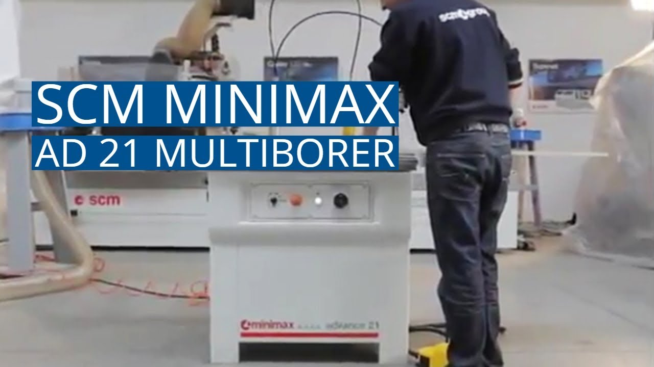 SCM Minimax Multiborer Advance 21 - YouTube