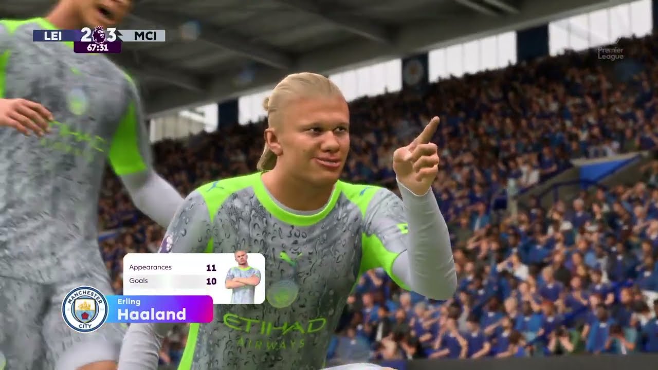 Leicester 2-5 Man City | Premier League Highlights 25/26 Career Mode 