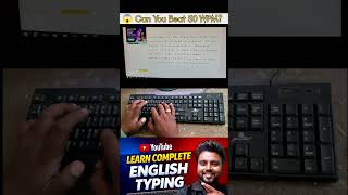 🔥 2 Minute Typing Test | 45 WPM Challenge 😱 | 97% Accuracy #typingspeed #shortsvideos