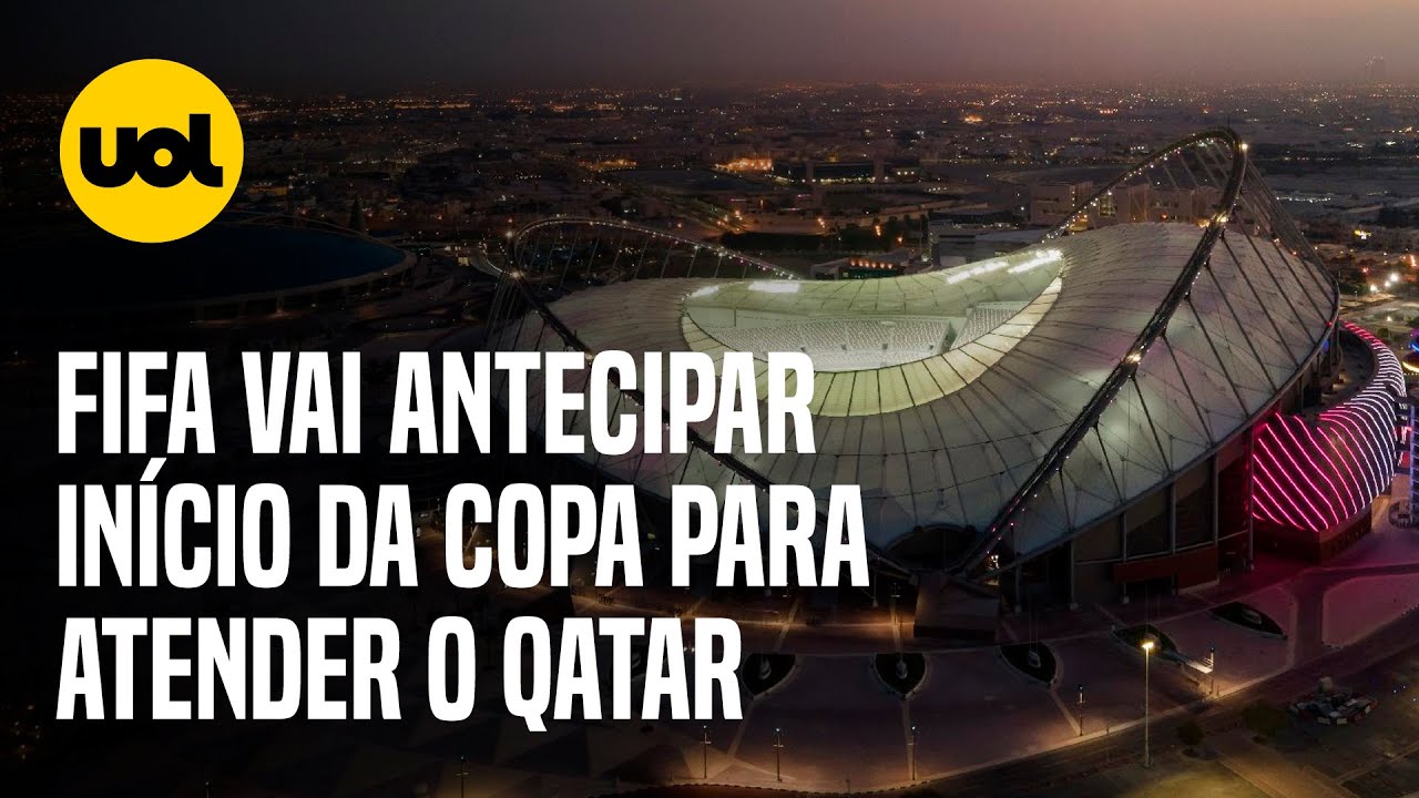 Copa do Catar 2022 é antecipara para 20 de novembro