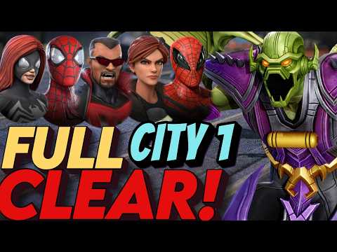 AMAZING AVENGERS ARE THE WAY TO GO! DD9 City Node 1 FULL GAMEPLAY! MARVEL Strike Force