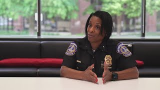 IMPD Commander Ida Williams talks about retirement and new role at IPS