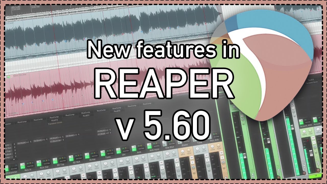 What's New in REAPER 5.60 Automation item & Spectral Editing