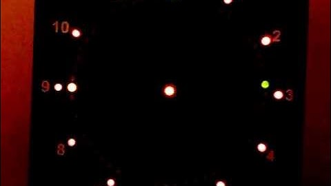 Analog led clock V.2