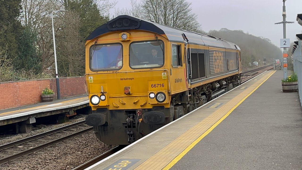 🎺👍 thanks Mr Gbrf driver. Non sand train light loco 66716 0E85 13;37 2L Lea Road 9/3/2026