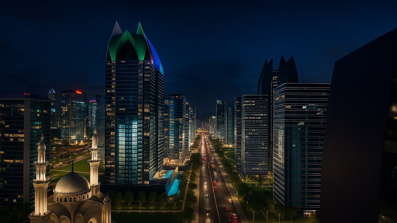 مدينة أبراج دمشق - مشروع عمراني بقيمة 2.5 مليار يورو | فيديو Ubako-I الرسمي