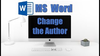 Change the Author