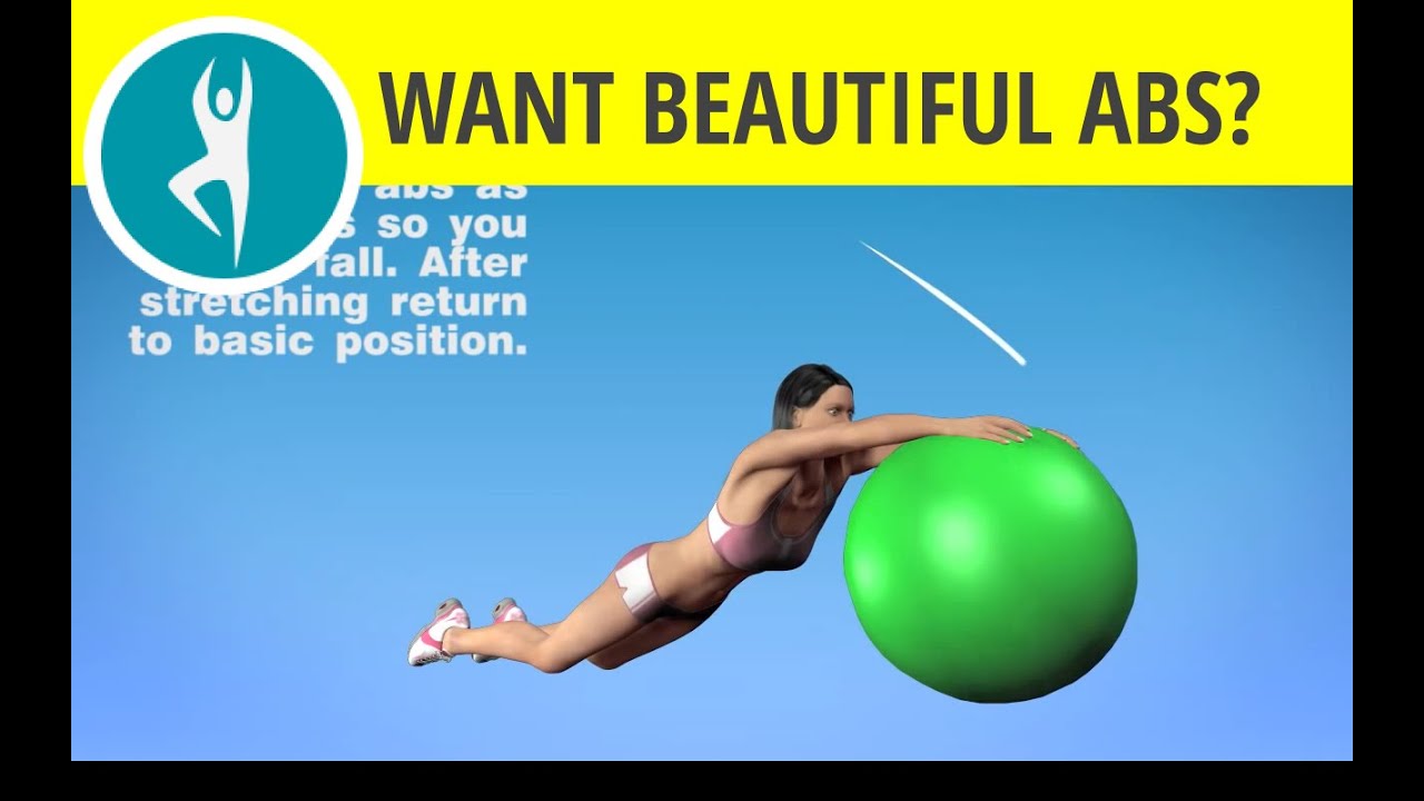 Total Body Workout with Stability Ball: Abs, Butt, Legs and Arms Training at Home