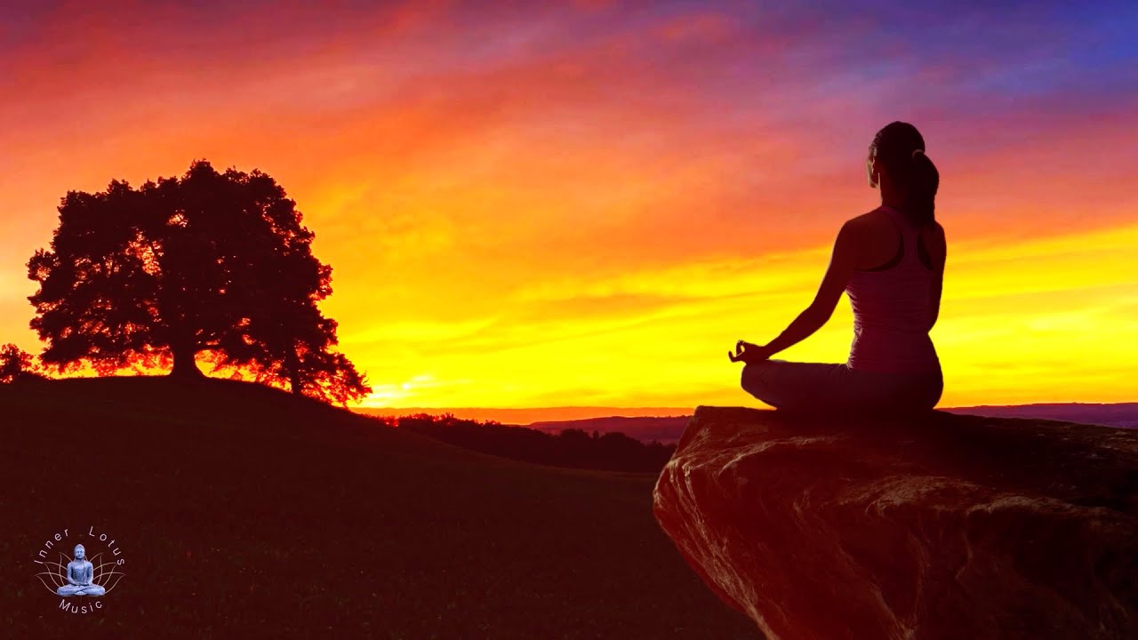 Peaceful Evening Flute Meditation Music   Find Inner Peace   Calm   Let go of Stress   432 Hz Bowl