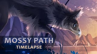 TIMELAPSE | Mossy Path | Illustration