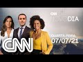 AO VIVO: CNN NOVO DIA - 07/07/2021