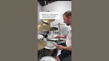 3 Quick Samba Variations With Brushes