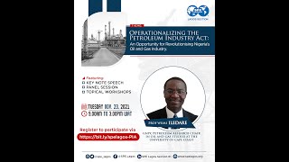 SPE LAGOS PIA WORKSHOP 2 EVALUATION OF THE FISCAL FRAMEWORK AND PROVISIONS OF THE PIA FOR INDUSTRY S