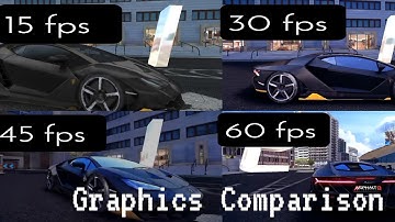 Asphalt 8 | Graphics comparison😱