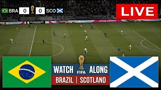 🔴LIVE: Brazil vs Scotland | FIFA World Cup 2026 - Match Tracker & Simulation screenshot 1