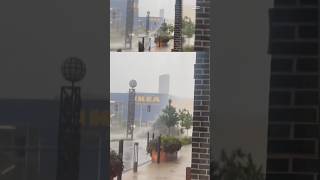 Heavy rain caused flooding across St. Louis #weather #news #stlouis screenshot 3