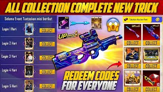Free Upgraded Gun | All Collection Cards Completely New Trick | New Redeem Codes For Everyone |PUBGM screenshot 2