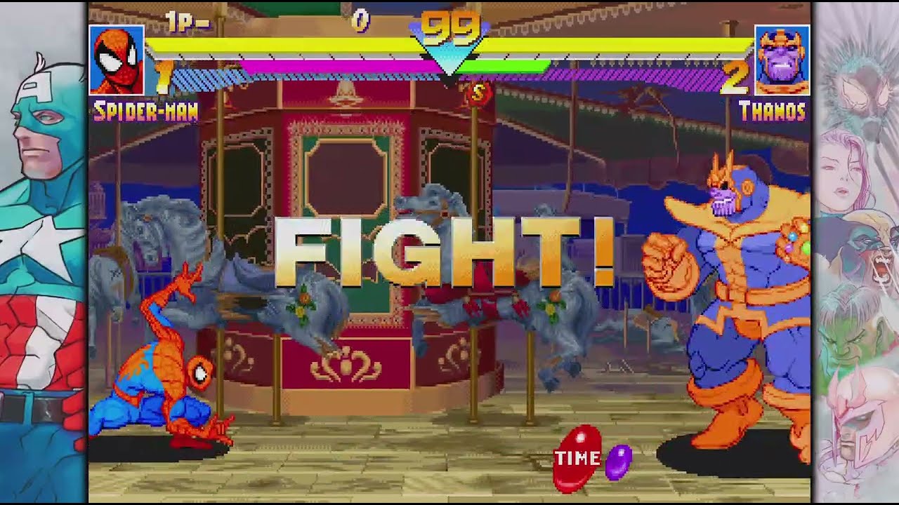 Spider-Man vs Thanos 