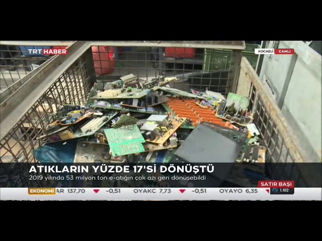 Exitcom Recycling - SATIR BAŞI / TRT HABER Canlı Yayın 24.09.2020