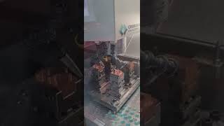 Electrode vortex machining at Crossen Engineering
