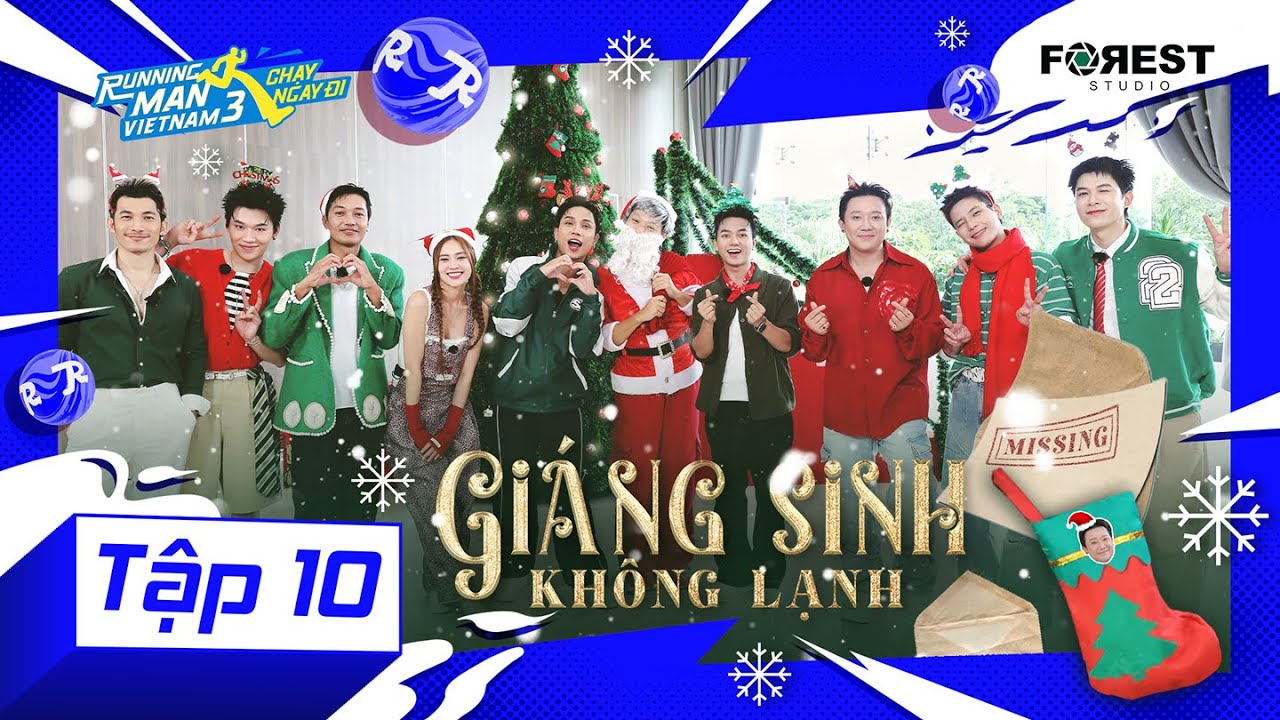 RUNNING MAN VIETNAM MÙA 3 - CHẠY NGAY ĐI | TẬP 10: Giáng Sinh Không Lạnh [HỒI 3: TÀI]