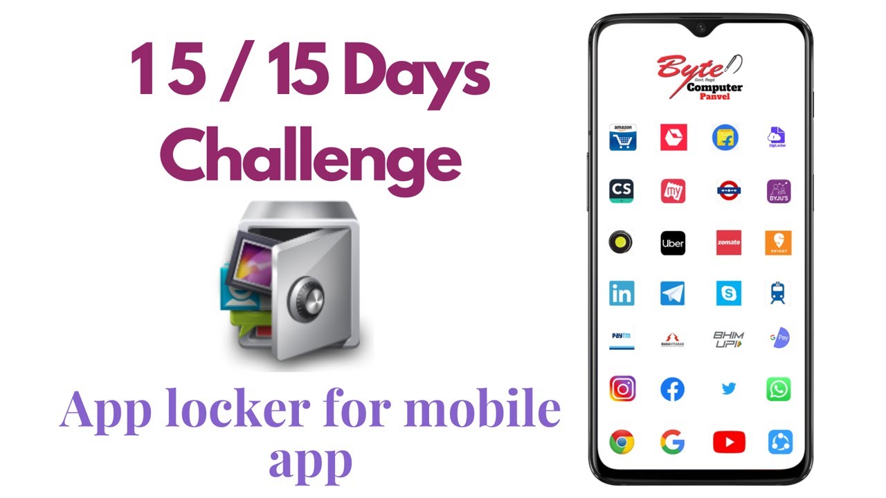 Day 15 App Locker for mobile app YouTube