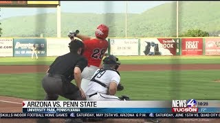 University park, pa - arizona beat penn state 15-5. coach jay johnson
and the wildcat baseball team came into their friday matchup at
rank...