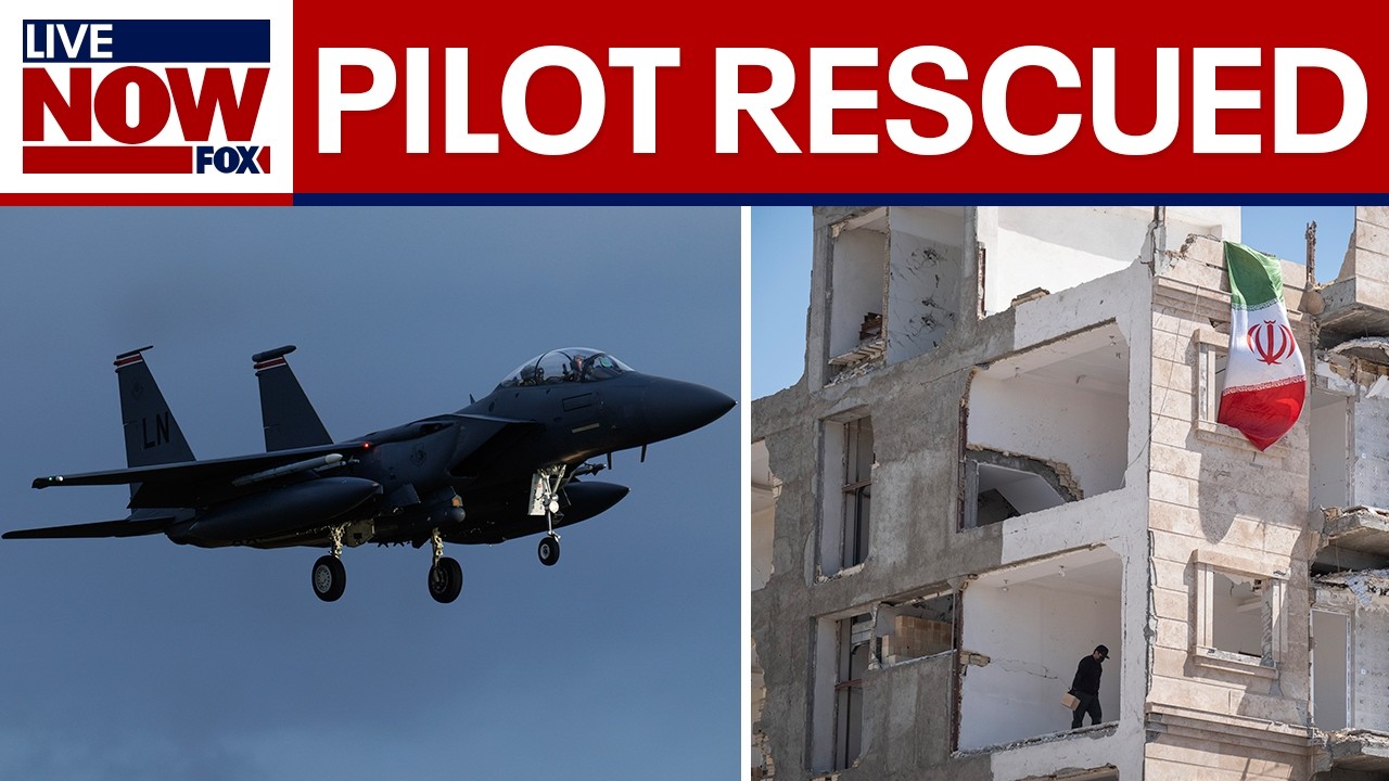 1 pilot rescued, intense search underway for second crew member after jet downed over Iran