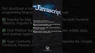Top 1 programming language #javascript#coding#frontenddeveloper#backenddeveloper#fullstackdeveloper