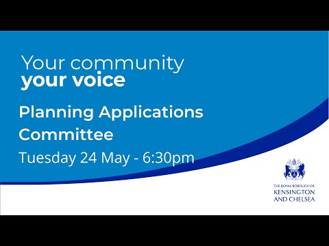 Planning Applications Committee  - 24 May 2022 6:30pm